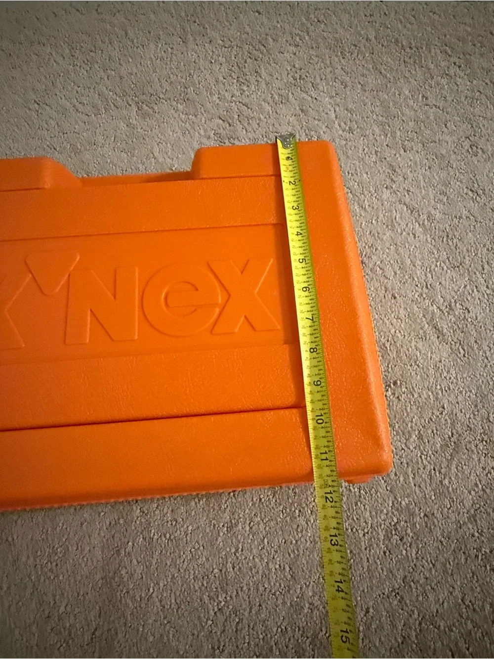Vintage K’NEX | Orange Carrying Case with Assorted Instruction Booklets
